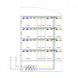 LINEAR-Ventilation-design-AutoCAD-Step1